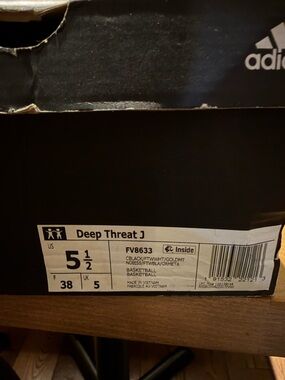 adidas Black and Gold Athletic Sneakers